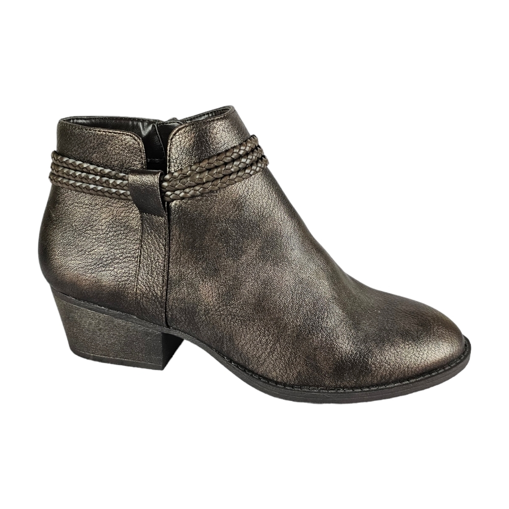Style and Co Fellicity Ankle Boots - Antique Brass